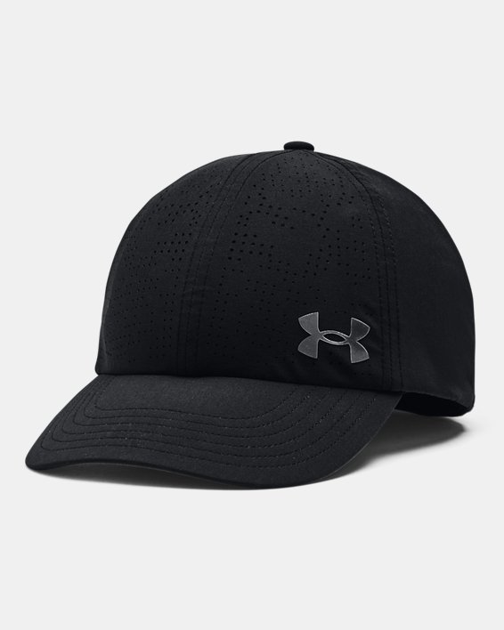 Women's UA Iso-Chill Breathe Adjustable Cap in Black image number 0